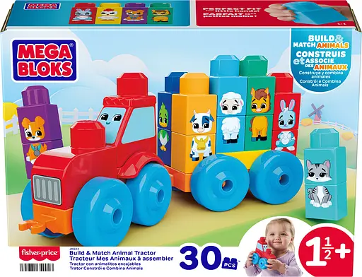 Конструктор Mega Bloks Трактор з тваринками (JKG33) - фото 11