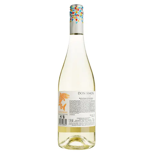 Вино Don Simon Chardonnay белое полусухое 12% 0.75 л - фото 4