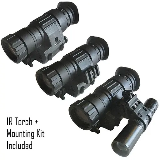 Монокуляр ночного видения PV-1011 (Digital PVS-14) + комплект креплений NVG - фото 6