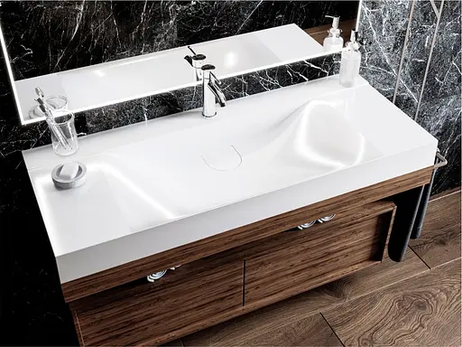 Умивальник Miraggio Fly 1200 0000669, Білий - фото 4