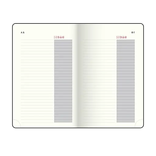 Еженедельник датированный Buromax Light Morandi 2026 A5 искусственная кожа оливковый (BM.2712-36) - фото 14