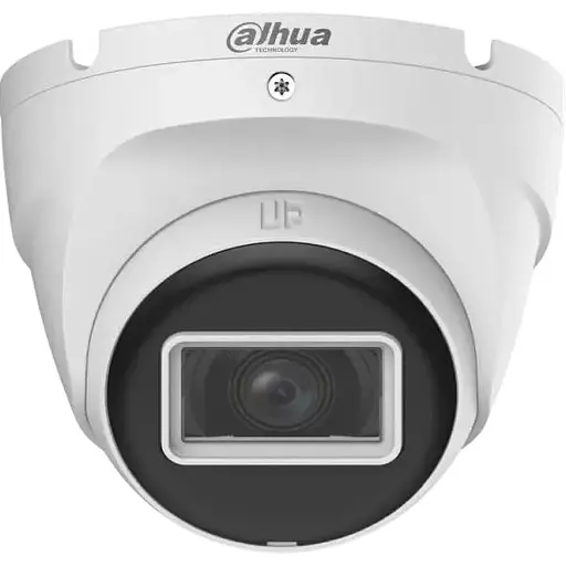 Камера HDCVI Dahua DH-HAC-T2A51P-U, белая, 2880x1620,5 Мп, f=2.8 мм CMOS, ИК подсветка до 30 м, -40°C ~ +60°C, IP67
