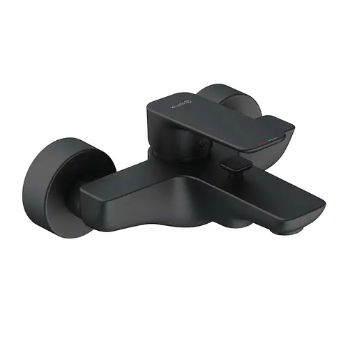 Смеситель для ванны Kludi Pure&Style черный мат 406813975 - фото 1