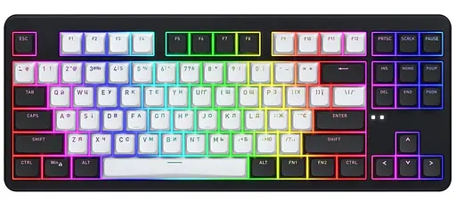 Клавіатура HATOR Rockfall 3 Mecha TKL Wireless Orange Black (HTK850UA) - фото 1