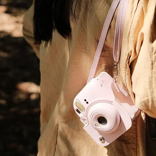 Набор камера Fujifilm Instax Mini 12, Фотобумага 100 шт, Чехол, Фотоальбом 108 фото Розовый - фото 7