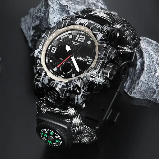 Часы Besta Life Pro Grey с компасом - фото 3