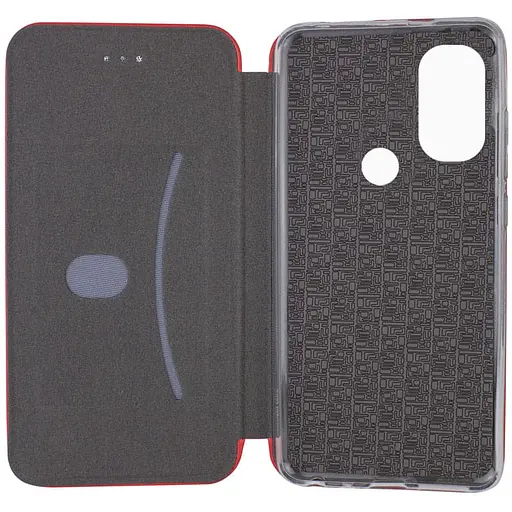 Шкіряний чохол-книжка Classy для Motorola Moto E40 Червоний - фото 3