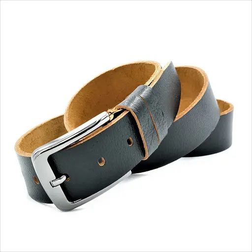 Ремінь шкіряний Le-Mon чоловічий 115-120х3,8 см acs0023710 - фото 4