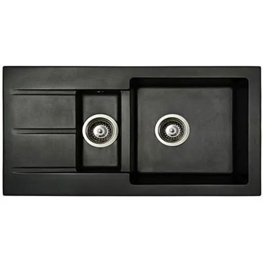 Кухонная мойка Fancy Marble Alabama светло-черный 107080004 - фото 1