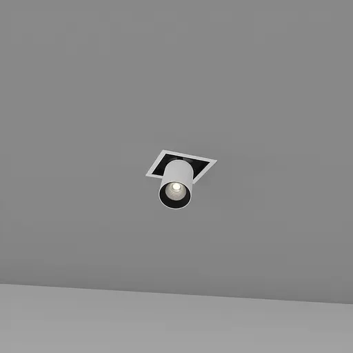 Встроенный светильник Skarlat RGL7117-1 1x12W WH+BK 3000K