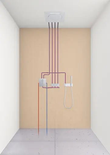 Верхний душ с 3 режимами Grohe Rainshower F-Series 15" 27939001, Хром - фото 7