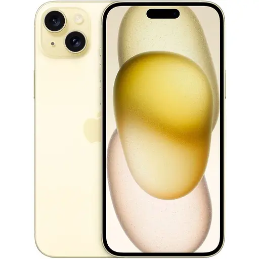 Смартфон Apple iPhone 15 Plus 128 GB Yellow (MU123) [92590]