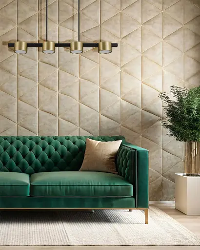 Подвесной светильник, люстра над столом, барная стойка Goldlux 327338 Mirella GX53 4x6W 4000K 660Lm IP20 Золотой - фото 2