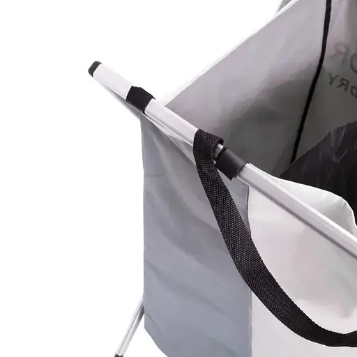 Кошик для білизни Yiwu HP-41-4 текстильний на 3 секції 65х40х58 см - фото 5