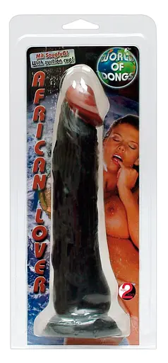 Реалістичний фалоімітатор You2Toys African Lover 23 см чорний - фото 6