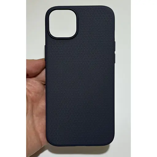 Оригінальний протиударний чохол Spigen Liquid Air Armor для iPhone 15 Plus/14 Plus Navy Blue ACS06651 - фото 6