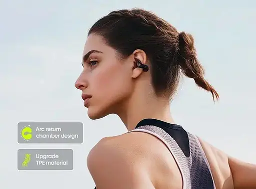 Бездротові навушники-кліпси Langsdom TS22 з Bluetooth 5.4 і шумозаглушенням Навушники з спрямованим звуком - фото 4