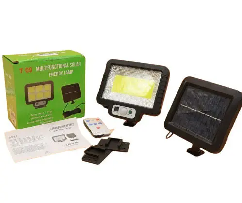 Вуличний світильник акумуляторний ліхтар T 09 Multifunctional Solar Energy Power на сонячній батареї - фото 9