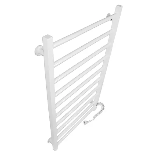 Электрический полотенцесушитель Laris Зебра Альфа ЧФ10 500x900 Э правый R3 77700066, Белый, Правое, Электронный - фото 3
