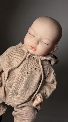 Пупс - функціональний, датчик руху, звуки: сміх, плач, засинає, висота: 42 см - фото 4