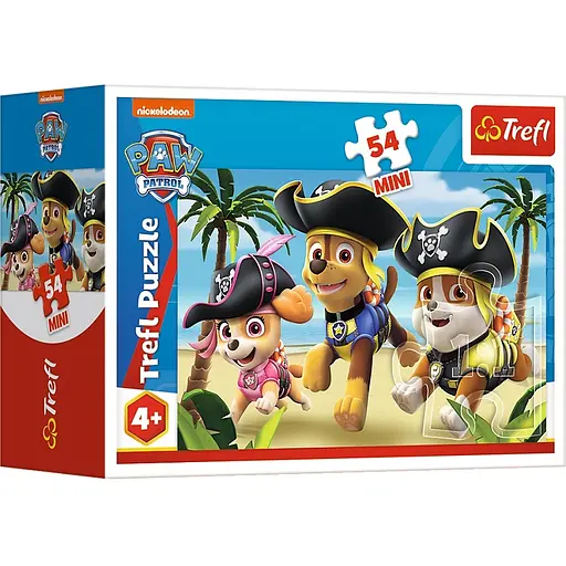 Пазлы Trefl Мини Щенячий патруль Пираты 54 элемента - фото 1