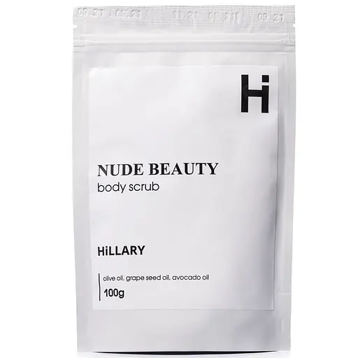 Скраб для тела парфюмированный Hillary Nude Beauty Body Scrub 100 г - фото 1