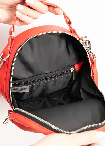 Сумка женская Sambag Bale красная 20 х 20 х 10 см (52200017) - фото 9