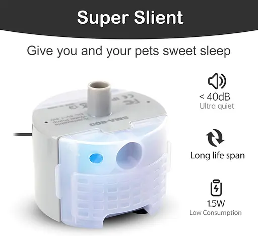 Насос для фонтана для кішок, Запасний насос для фонтана для хатніх тварин SMA-800 - фото 2