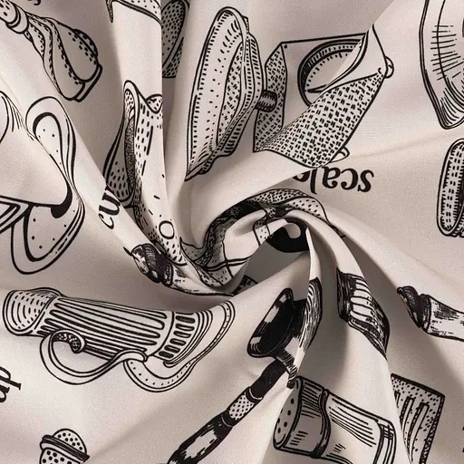 Раннер Ardesto Kitchen 40х140см, 90% полиэстер, 10% хлопок, белый (ART01KN) - фото 5