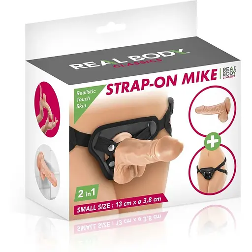 Женский страпон-трусики 2в1 Real Body - Mike - фото 3