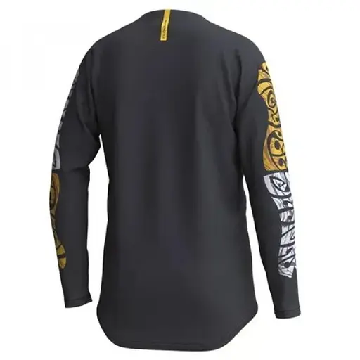 Велоджерси Troy Lee Designs Young Flowline LS Jersey Tripper Black S (1106-365952012) - фото 2