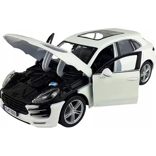 Автомодель Bburago Porsche Macan 1:24 White (18-21077) [119090] - фото 3