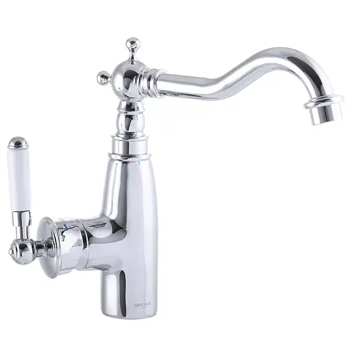 Смеситель для умывальника Mixxus Premium Vintage 001-C MI2849 Хром - фото 1