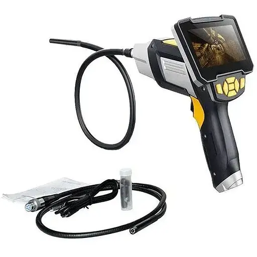 Эндоскоп для автомобиля Inskam 112-10 Dual технический с 2-мя камерами 8 мм, с 4.3'' экраном, Full HD запись, кабель 5 метров - фото 2