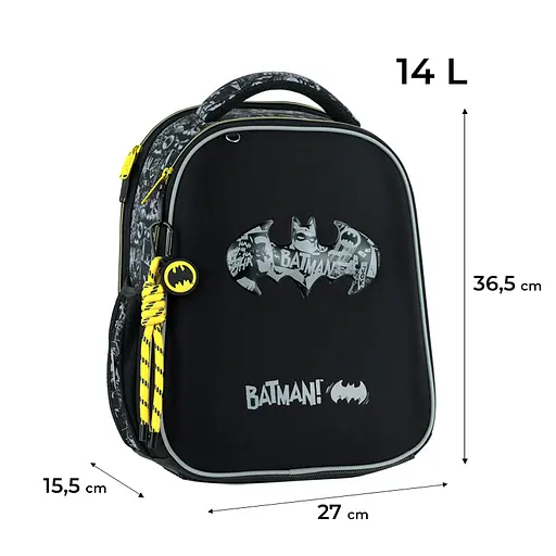 Рюкзак Kite Education каркасний 555 DC Чорний (DC26-555S) - фото 3