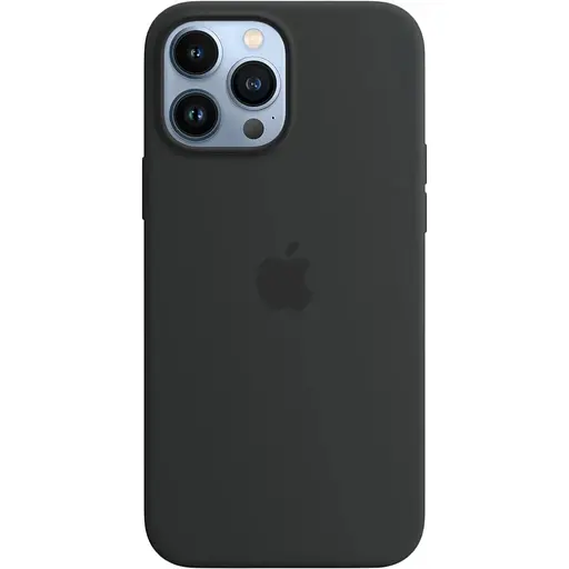 Оригинальный силиконовый чехол Apple Silicone Case MagSafe для iPhone 13 Pro Max (6.7") Midnight (MM2U3ZE/A)