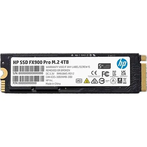 SSD накопитель HP FX900 Pro 4TB (4A3U2AA) [142812]