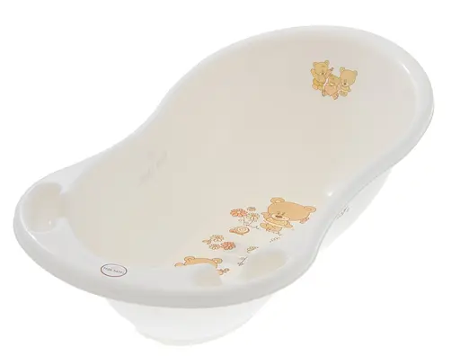Ванна детская Tega Baby Teddy Bear 86 см white pearl - фото 1