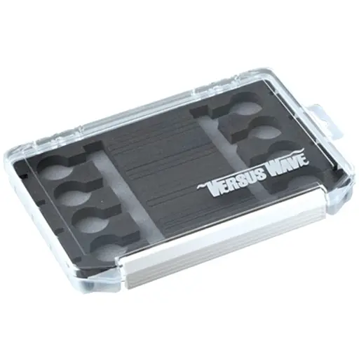 Коробка Meiho Versus Wave Tai Rubber Stopper VW-2010NS 205x145x25mm Clear - фото 1