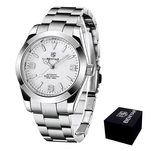 Годинник Benyar BY-5177 White