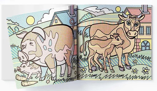 Водяні розмальовки. На фермі - фото 3