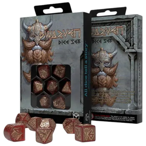 Набор кубиков Dwarven Dice Set: Jewels , 7 шт. (RDWA09)