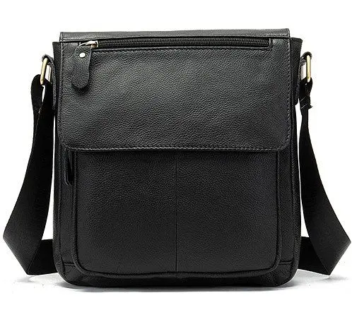 Сумка кожаная мужская Vintage 25,5х24х7 см sum0012295 - фото 1