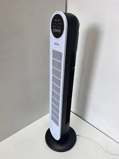 Напольный вентилятор от сети Zepline ZP-139 Ветродуйка 500Вт 3 режима с пультом и таймером Белый/Черный - фото 5