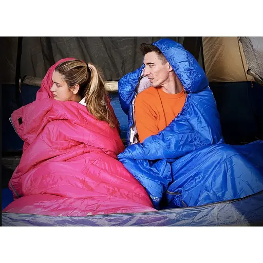 Спальный мешок KingCamp Oasis 250 Comf +12°C / Lim +7°C / Extr -3°C Rosered - фото 6