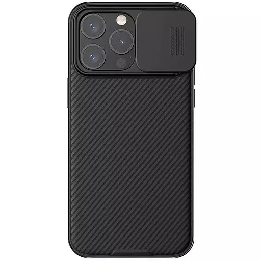 Карбонова накладка Nillkin CamShield Pro Magnetic для Apple iPhone 15 Pro Max 6.7 Black