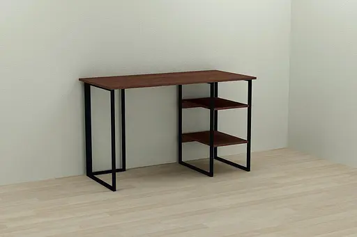 Компьютерный стол Ferrum-decor Кевин 75x120x70 черный ДСП Венге 16мм (FRD-105875)