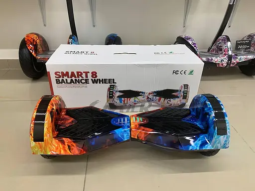 Гироборд Smart Balance 8 дюймов Огонь и лед - фото 2