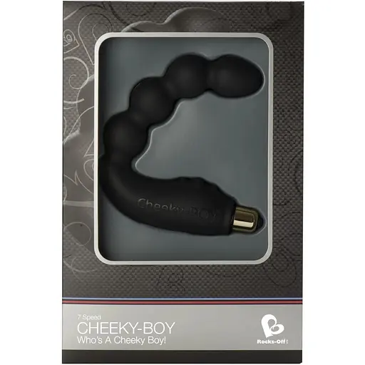 Вибромассажер простаты Rocks Off Cheeky-Boy Black - фото 2