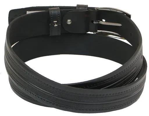 Ремінь шкіряний Skipper чоловічий 118-138х3,5 см acs0017572 - фото 3